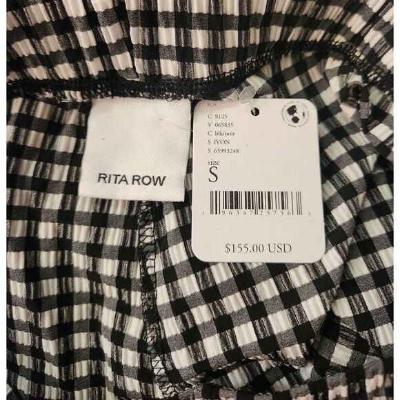 Rita Row Gingham Biker Shorts Size Small NWT - Picture 4 of 5
